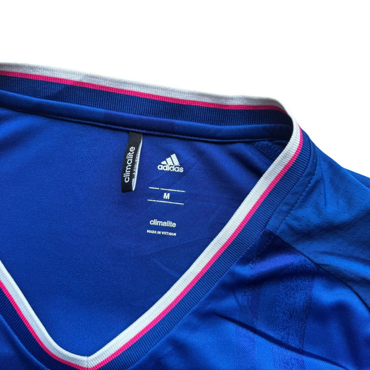 Adidas Climalite Blue Template Blank Football Shirt Size Men&