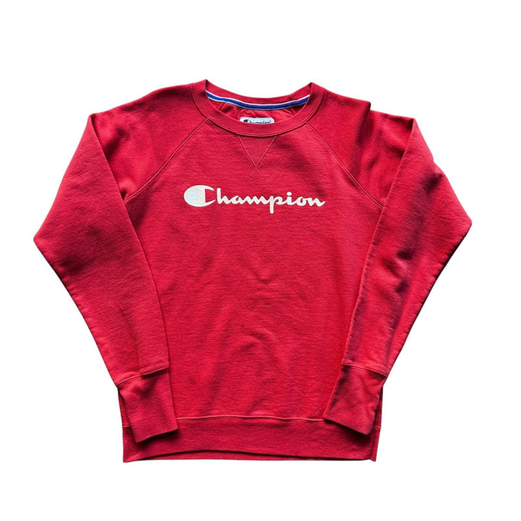 Orange Champion Crewneck Sweatshirt Size Men&