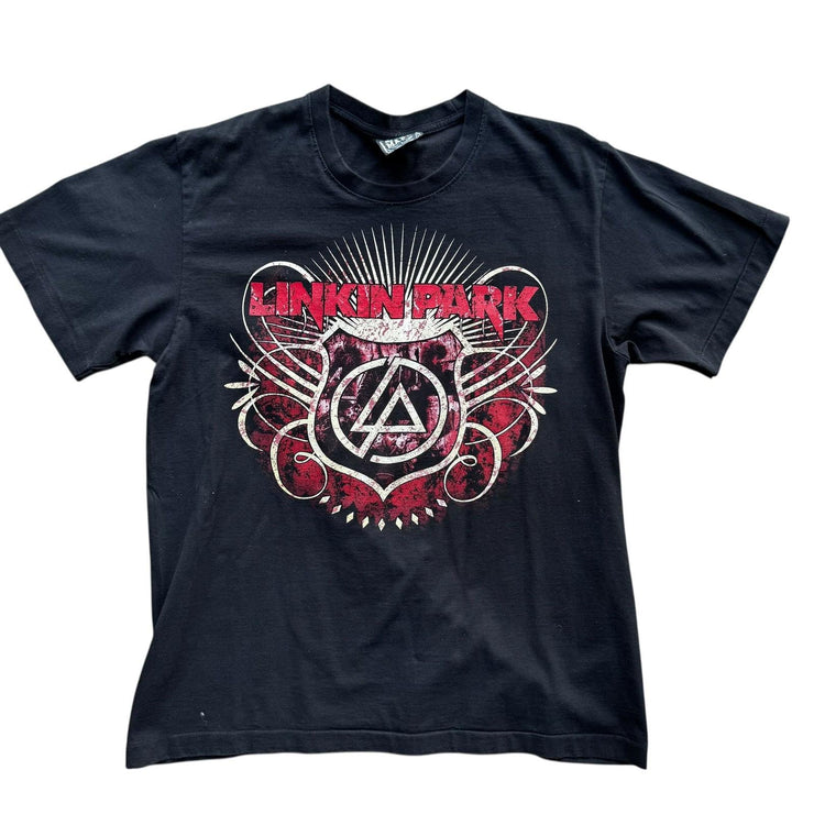 Vintage 90s Single Stitch Linkin Park Band T-Shirt Maxx Rock Size Large