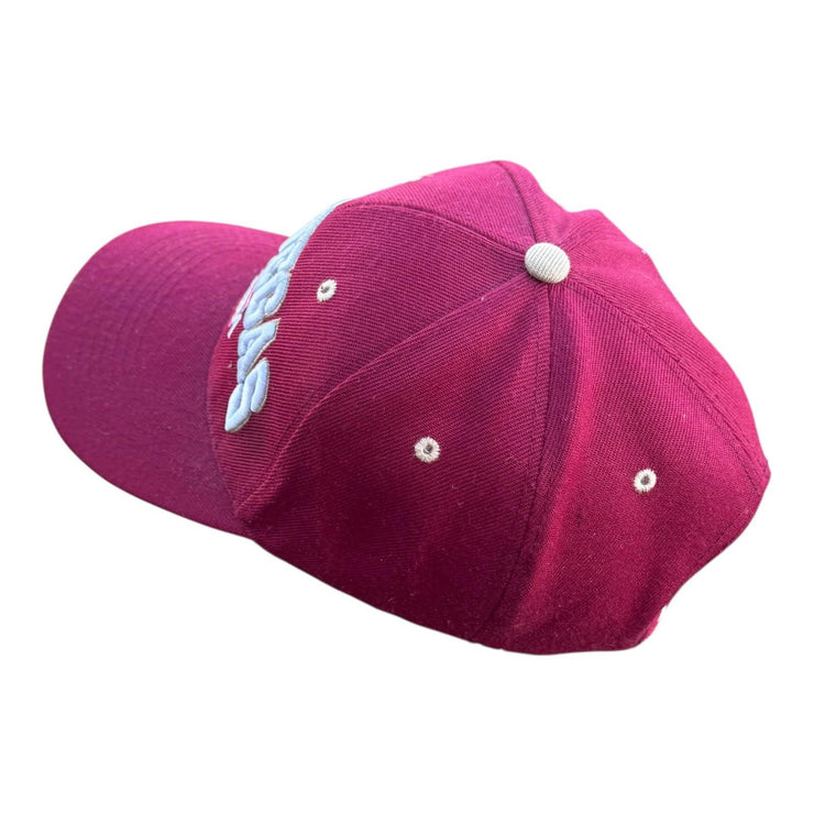 Vintage Las Vegas Nevada Burgundy Baseball Trucker Cap Adjustable Sizing