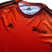 Men's Orange Adidas Blizzard Soccer Club Football Shirt Size Medium