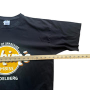 VTG Harkins Prime Spare Ribs Black Men's Graphic T-Shirt Size Large
