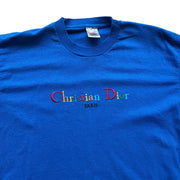VTG Screen Stars Christian Dior Bootleg Single Stitch T-Shirt Size XL