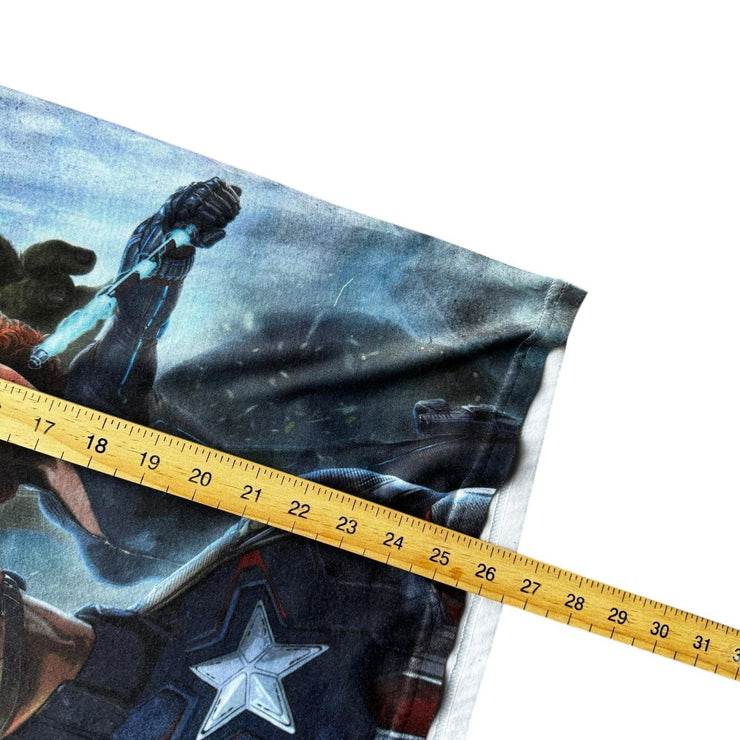 Avengers Assemble All Over Print Superhero T-Shirt Size Medium