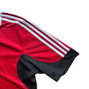 Adidas Red Blank Football Shirt Number 9 Size Men's Large