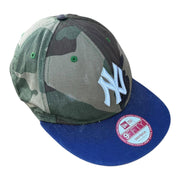 Vintage New Era New York Yankees Camo 9Fifty Snapback Small Medium