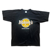 VTG Harkins Prime Spare Ribs Black Men's Graphic T-Shirt Size Large
