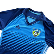Adidas Climacool United Blue Football Shirt Men's Size Medium