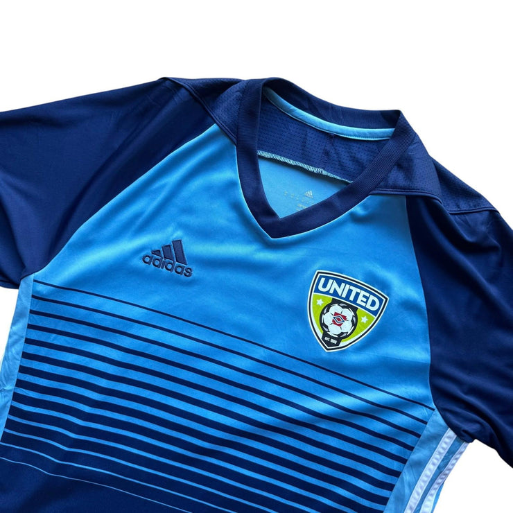 Adidas Climacool United Blue Football Shirt Men&