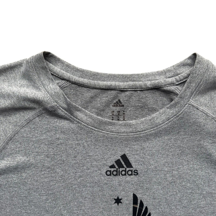 Minnesota United FC Adidas Grey Athletic T-Shirt Size Men&