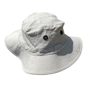 VTG Simon Charles Utility Cream Fishing Summer Bucket Hat One Size Fits Most