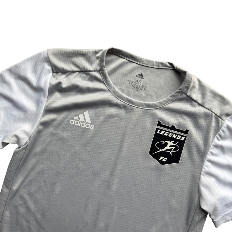 Adidas Aeroready Grey Legends FC Football Shirt Size Men&