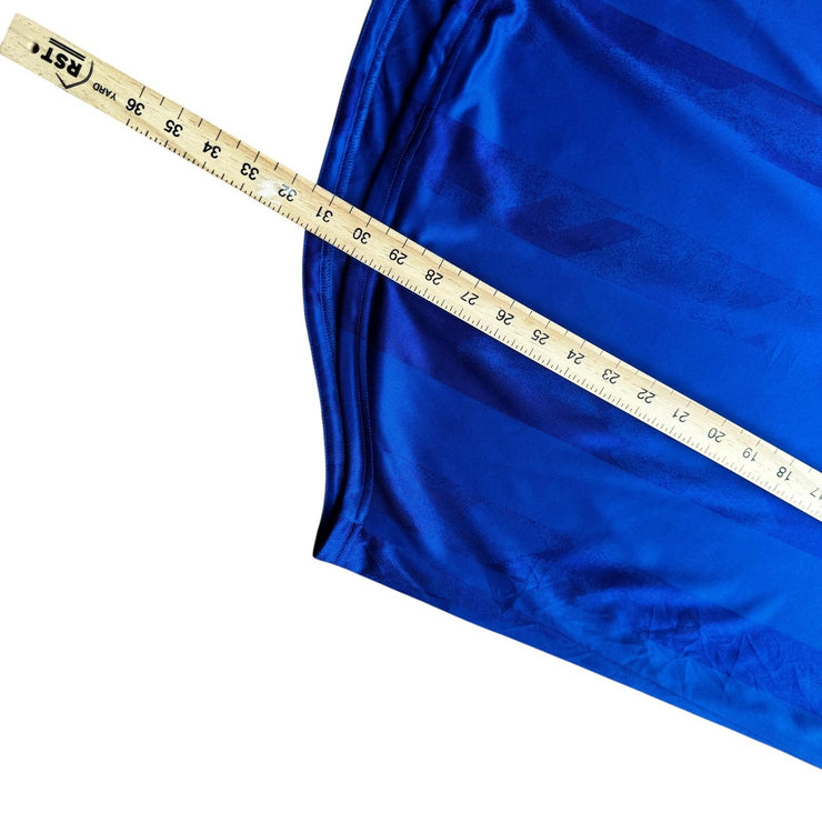 Adidas Climalite Blue Template Blank Football Shirt Size Men&