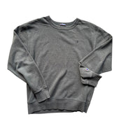 Men's Stone Grey Champion Crewneck Sweatshirt Size Medium
