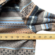 Cute Aztec Damart Patterned Fleece Full Zip Jacket Size UK 10