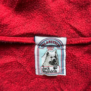 VTG Jack Wolfskin Colourful Paw Print Polar System 90s Fleece Jacket Size Large
