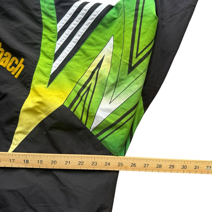 VTG 90s Adidas D8 German Football Green Track Jacket Size Men&